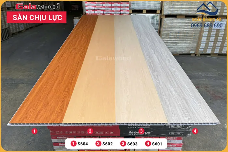 Sàn Nhựa PVC Chịu Lực Gác Lửng Galawood S601X3M